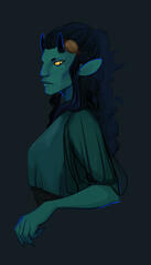 abyssal tiefling, ruin