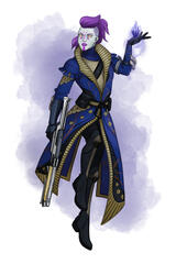destiny warlock, commissioned by Ryan